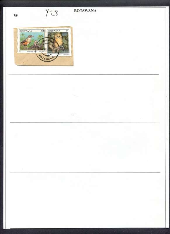 Botswana - 1 Piece Mounted(Hinged) on Album Page
