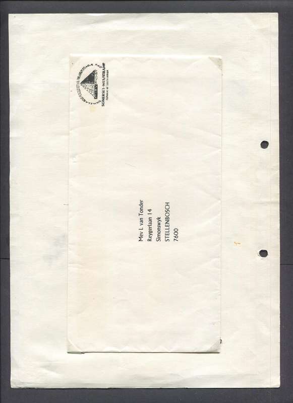 Meter Mail - 3 Items - Mounted On Both Sides Of Album Page - Some Photo Corners On Covers