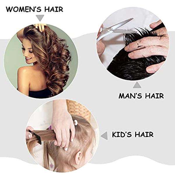 Unisex Professional Foldable & Compact  2 in 1  Anti Static Hair Comb