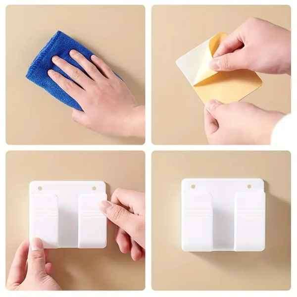 Wall Mounted Mobile Phone Charging Organizer