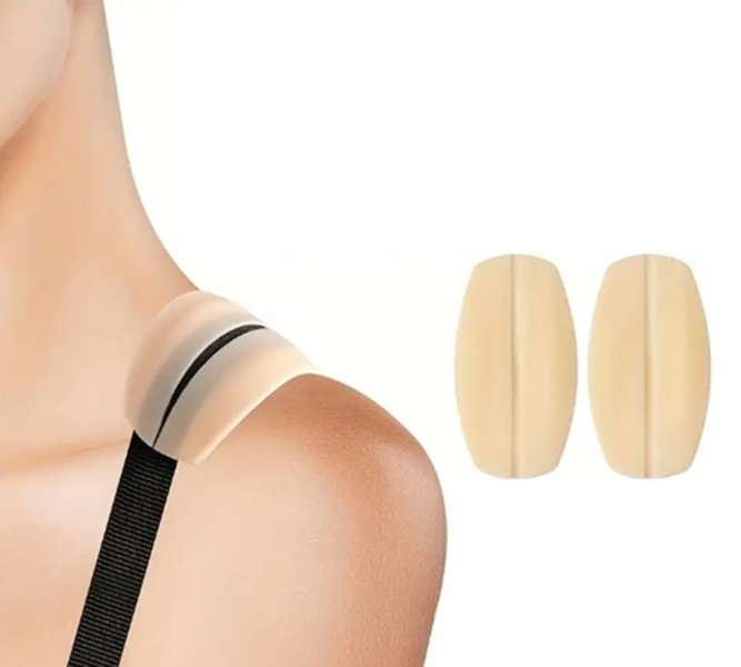 Comfortable & Discreet Shoulder Strap Pads for Bras , Sports Vests & Thin Strap Tops