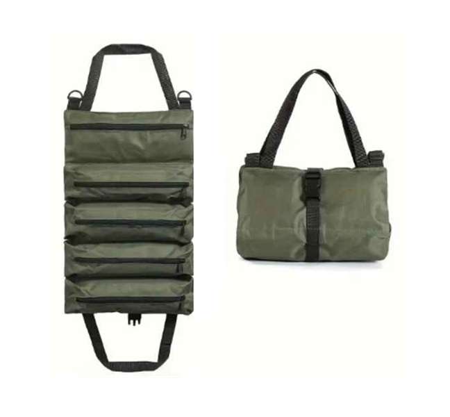 HEAVY DUTY PRACTICAL & EFFICIENT WATER RESISTANT ROLLUP TOOL BAG