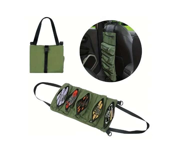 HEAVY DUTY PRACTICAL & EFFICIENT WATER RESISTANT ROLLUP TOOL BAG