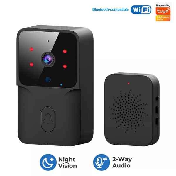 Smart WIFI Doorbell Security Camera with Two Way Communication