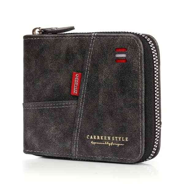 Mens Leather Bifold Wallet