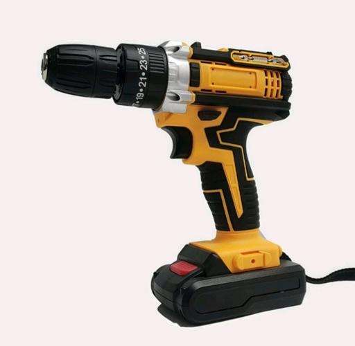 Rechargable Cordless Lithium Battery Powered High Impact Power Drill & Complete Tool Set