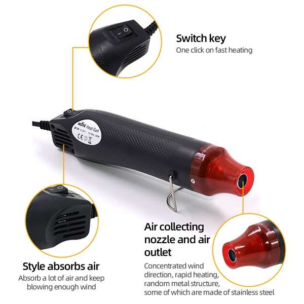 Powerful & High Quality  300W Intensive Heat Gun