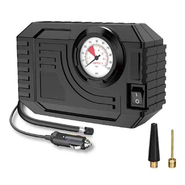 Brilliant CARSUN 12V Emergency Electric Car Tyre Inflator Compressor Pump