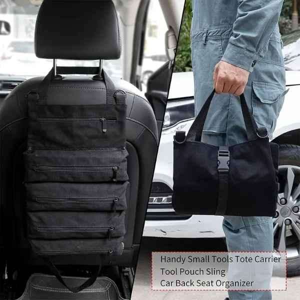 Heavy Duty Water Resistant Rollup Tool Bag