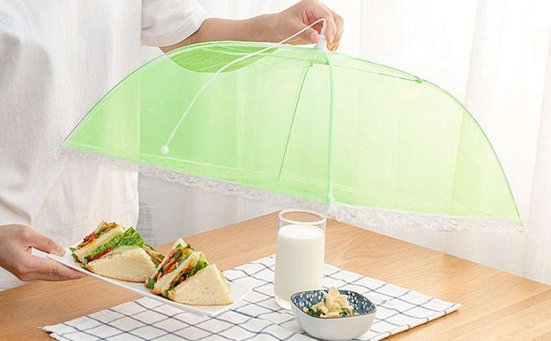 Fantastic Umbrella Collapsible & Foldable Food Dome Mesh Cover