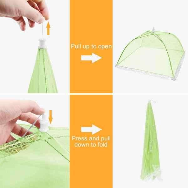 Fantastic Umbrella Collapsible & Foldable Food Dome Mesh Cover