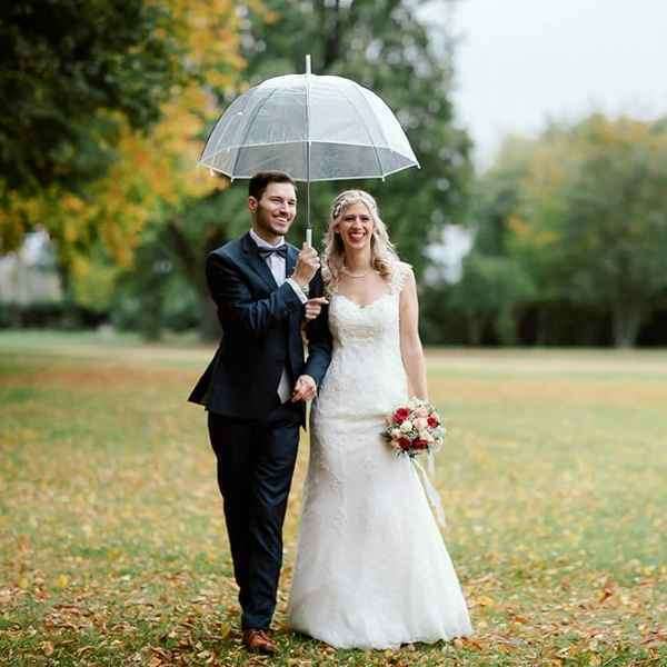 Chic  , Stylish & Unique Transparent Waterproof Umbrella