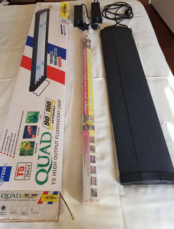 Odyssea Aquarium Light T5 39W Quad (90-100cm)