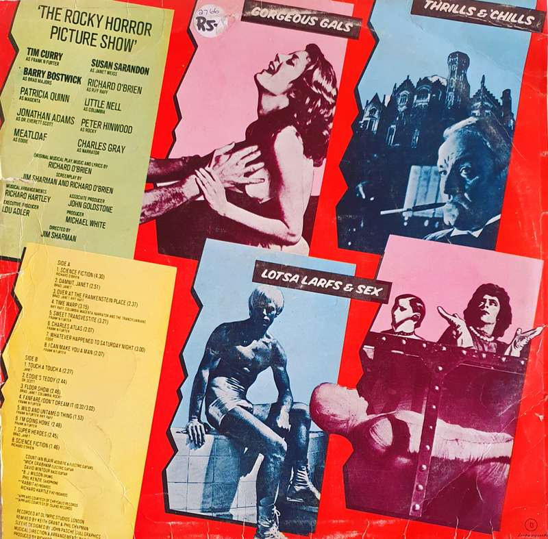 THE ROCKY HORROR PICTURE SHOW. LP.