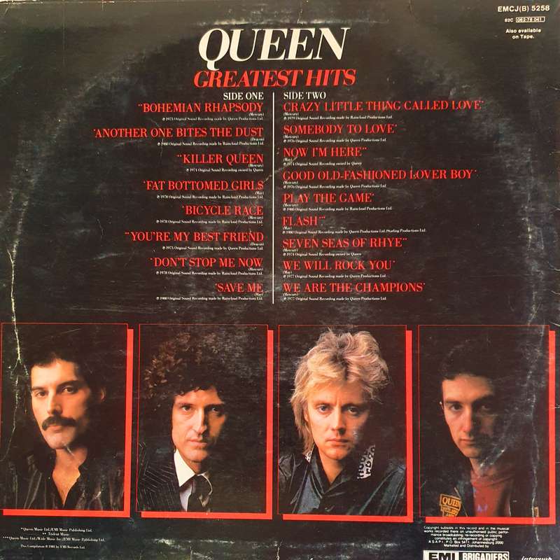 QUEEN GREATEST HITS. LP.