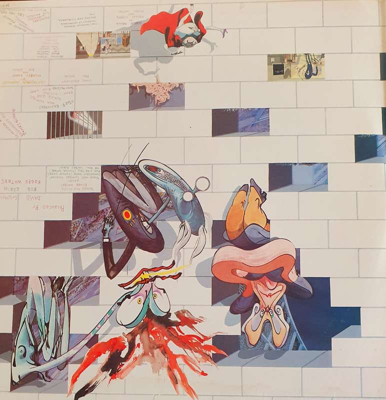 PINK FLOYD . THE WALL. DOUBLE  LP.