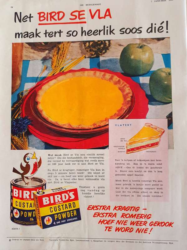 7 JANUARIE 1955 . DIE HUISGENOOT. BIG FORMAT .28CM W X 38CM L.