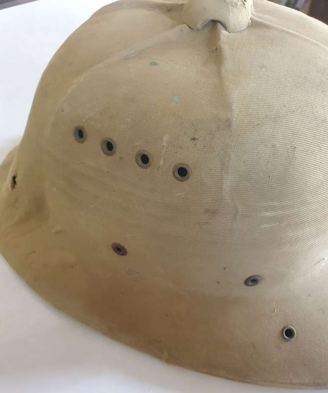 WW11  Hawley Canadian  pith helmet. (120 + ITEMS ON THIS AUC)