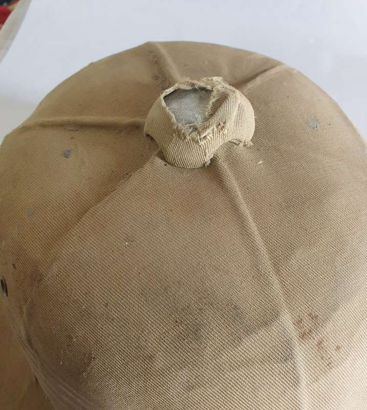 WW11  Hawley Canadian  pith helmet. (120 + ITEMS ON THIS AUC)