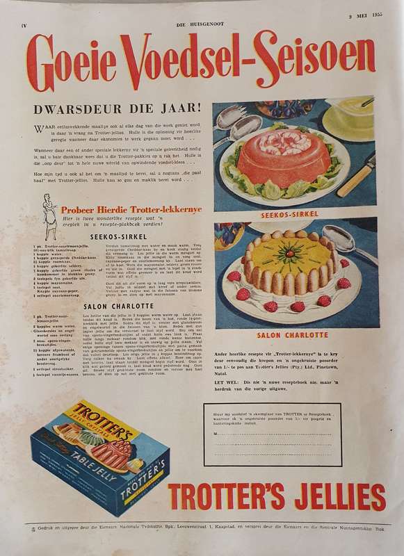 9 MEI 1955 .DIE HUISGENOOT. BIG FORMAT .28CM W X 38CM L. ( 130+ MORE ITEMS ON THIS AUC ! )