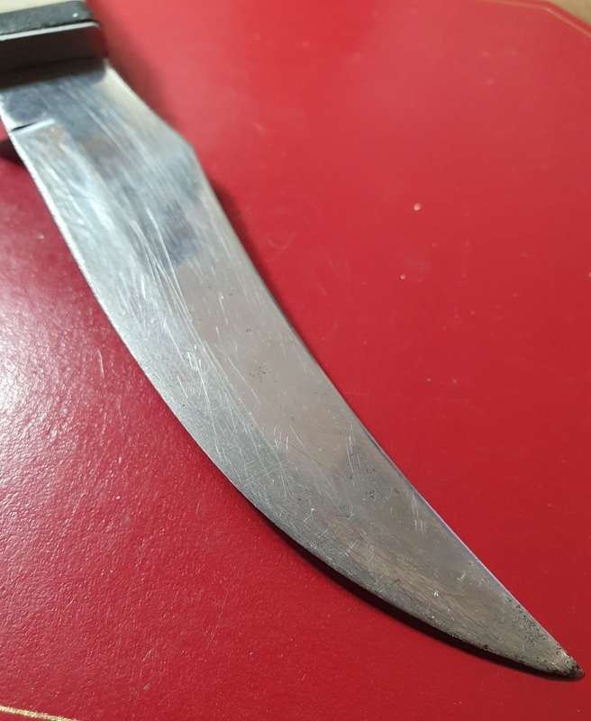 VINTAGE HUNTING KNIFE. 22CM LONG.