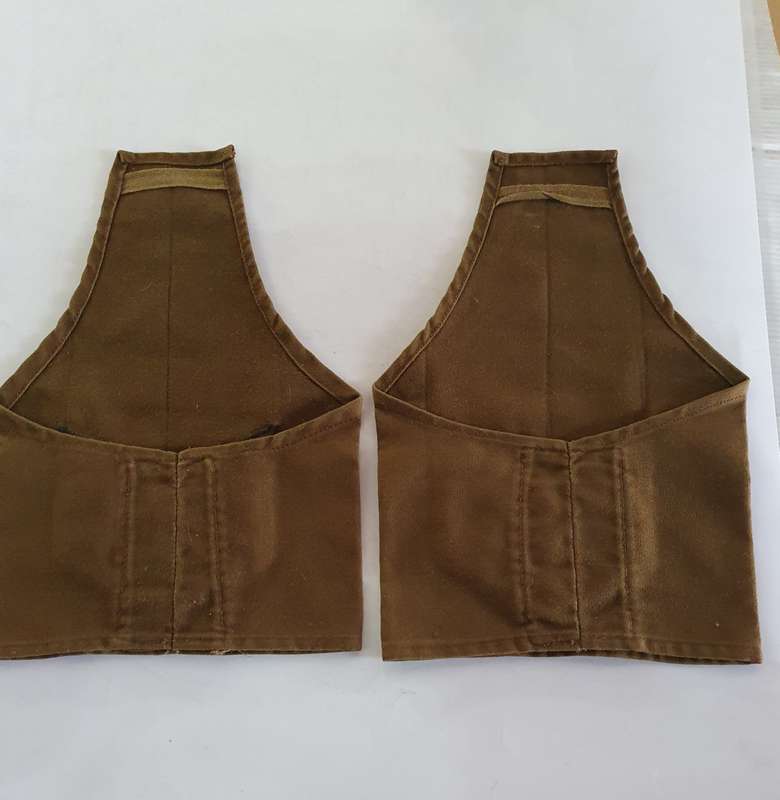 2 X SADF  SAAF SERGEANT RANK BRASSARDS.