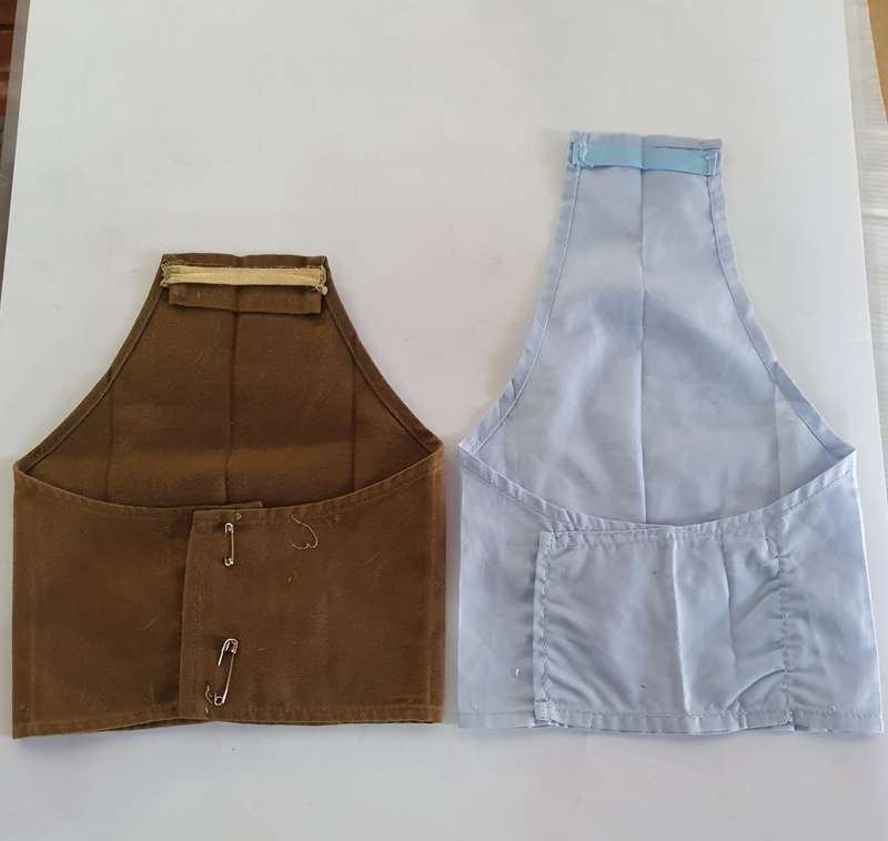 2 X SAAF LANCE CORPORAL  RANK BRASSARDS.