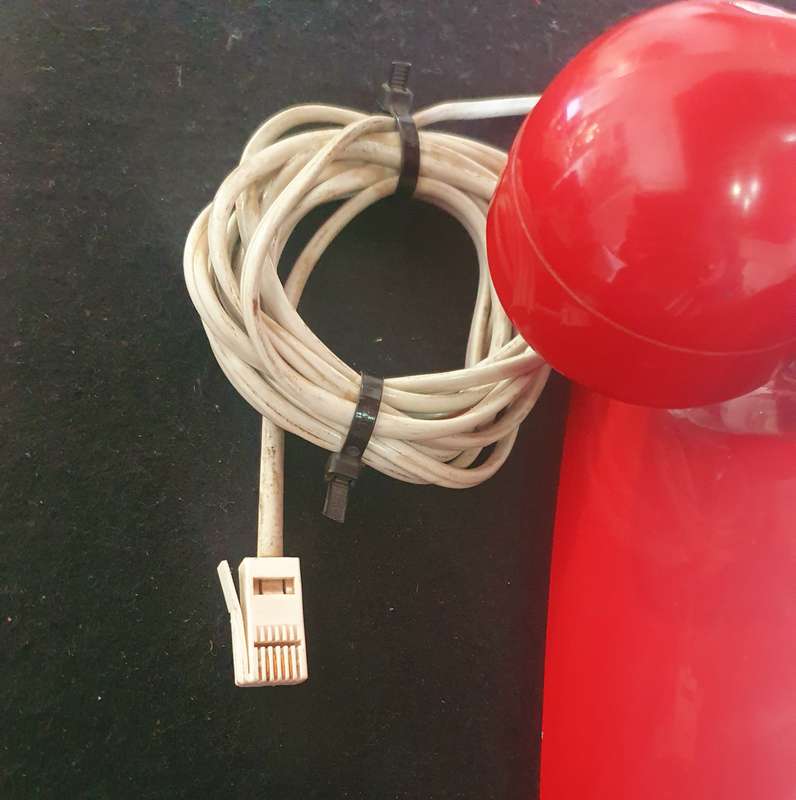 RETRO TURN DIAL TELEPHONE . BRITISH TELECOM.