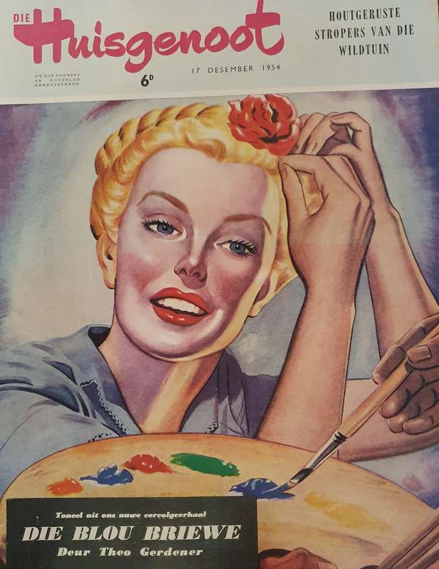 17 DES. 1954  . DIE HUISGENOOT.  BIG FORMAT .28CM W X 35CM L.