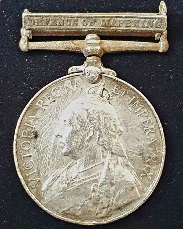 DEFENCE OF MAFEKING - BOER WAR QSA MEDAL -  . 1900