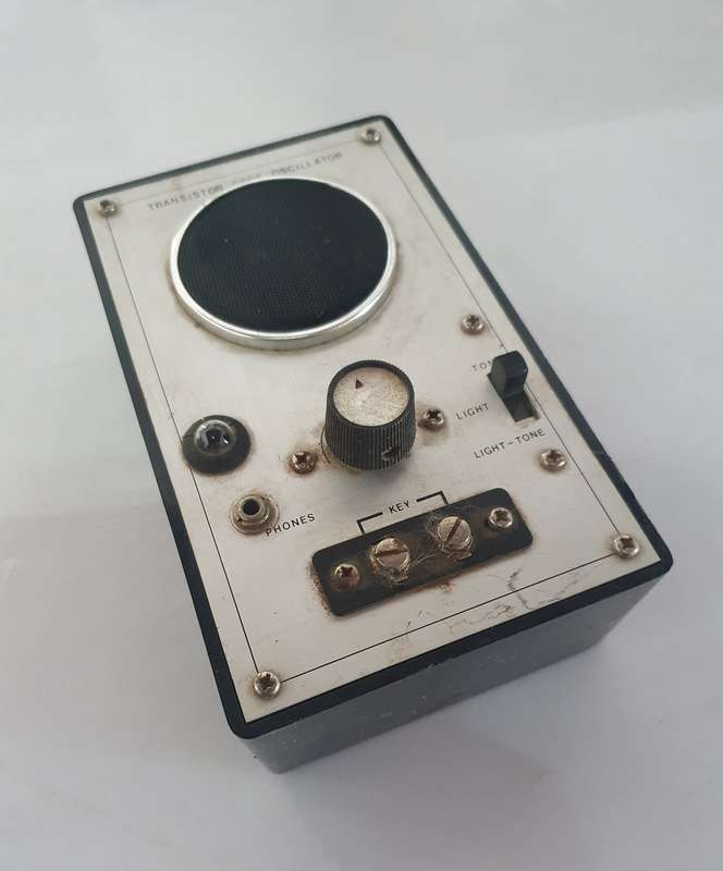 VINTAGE transistor code oscillator