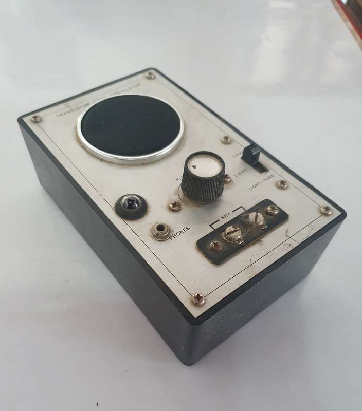 VINTAGE transistor code oscillator
