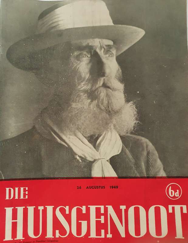 26 AUG 1949   DIE HUISGENOOT.  BIG FORMAT .28CM W X 35CM L.