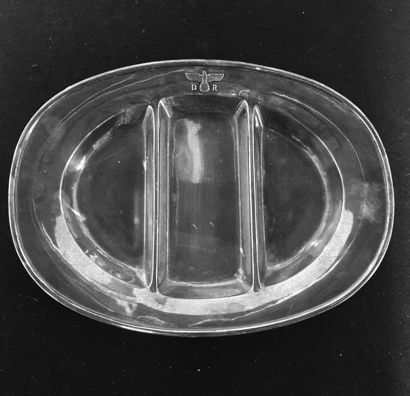 Hitler`s Personal Dining Wagon 10 242 on Führersonderzug Deutsche Reichsbahn. Serving Tray .