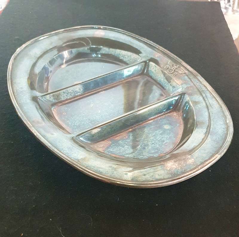 Hitler`s Personal Dining Wagon 10 242 on Führersonderzug Deutsche Reichsbahn. Serving Tray .
