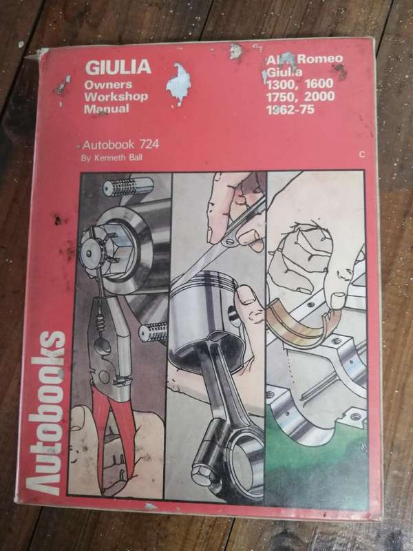Workshop manual. Alfa Giulia.