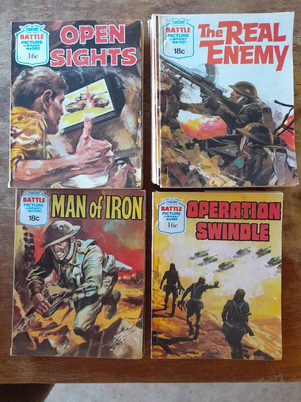 20 x BATTLE Picture Library - (All for one bid)