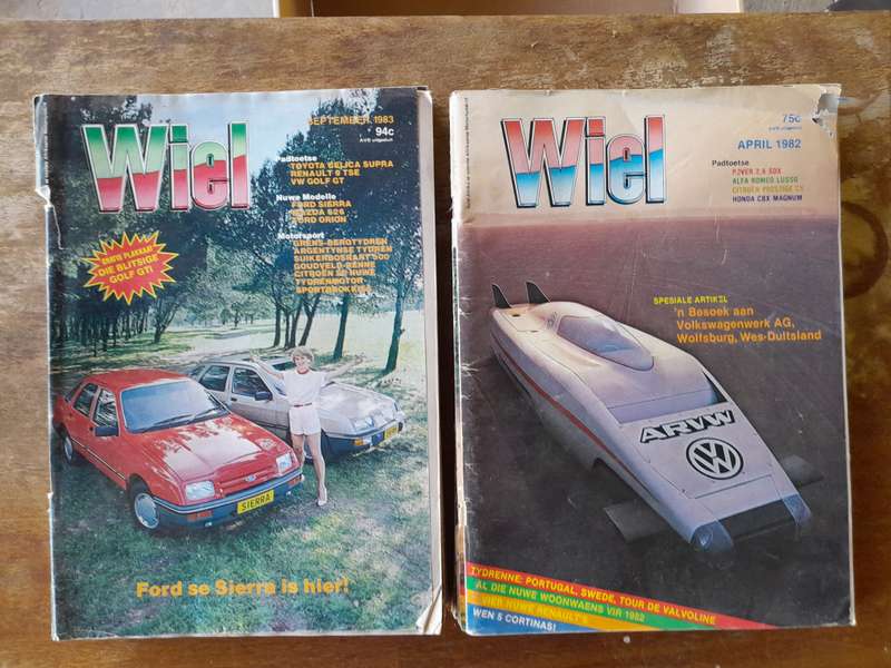 10 x Wiel Tydskrifte -- 1982-1983