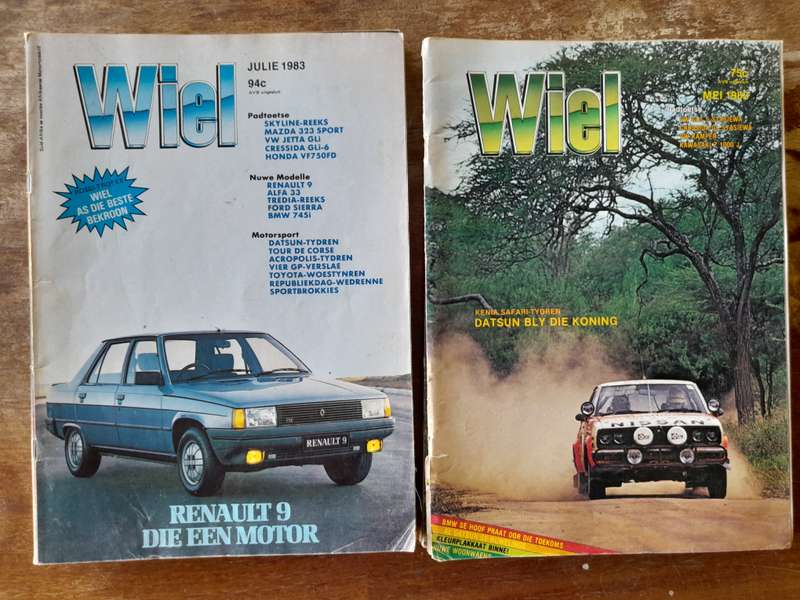 10 x Wiel Tydskrifte -- 1982-1983