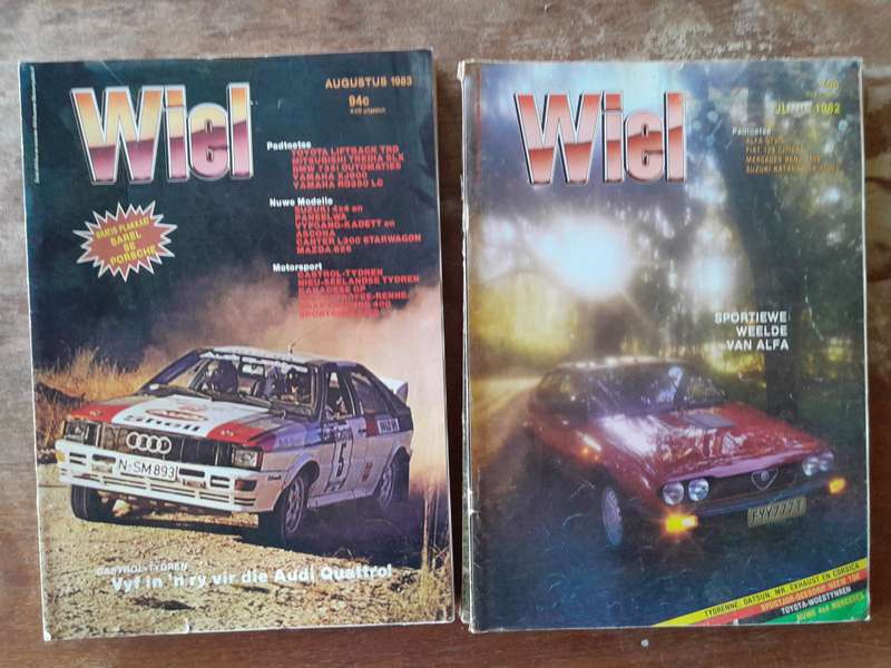 10 x Wiel Tydskrifte -- 1982-1983