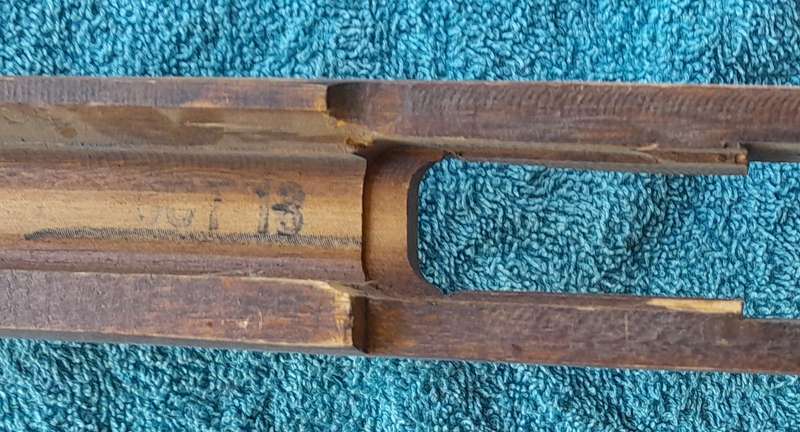 Rifle stock -- Wood