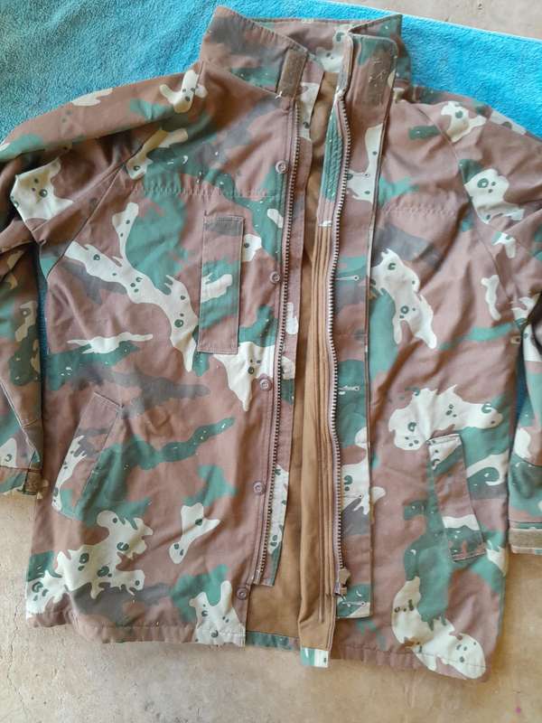 SADF S2000 pattern Camo jacket, Large Size