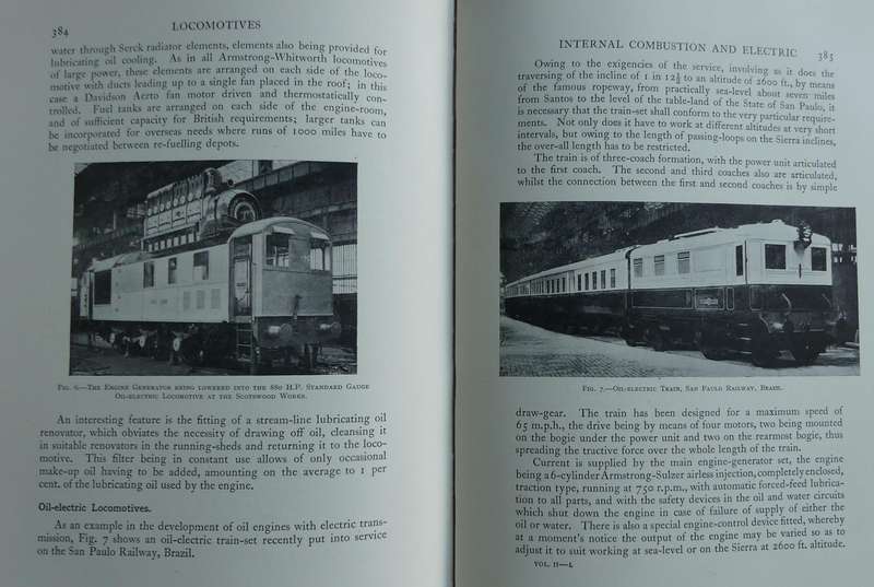 Locomotives  Their Construction, Maintenance and Operation -- by A. Morton Bell Vol 1 & 2  -- 1936