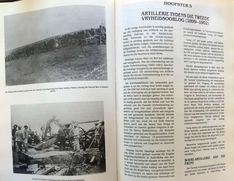 Artillery History of South Africa - Ultima Ratio Regum - Artilleriegeskiedenis van Suid-Afrika