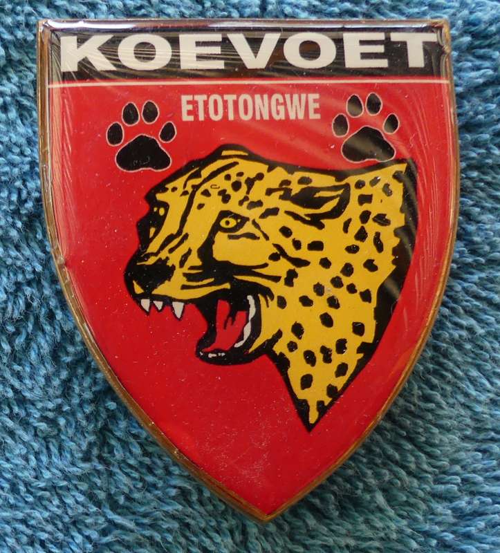 KOEVOET, Shoulder Flash -- ETOTONGGWE -- All pins intact