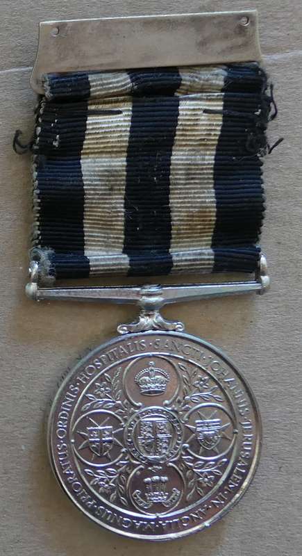 Service Medal of the Order of St John: Issued to R KGONO 1973