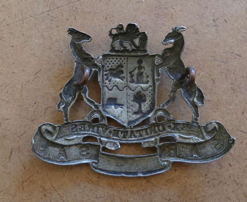 SAS/SAR Railways Cap Badge, SAS Spoorweg Hoed Wapen