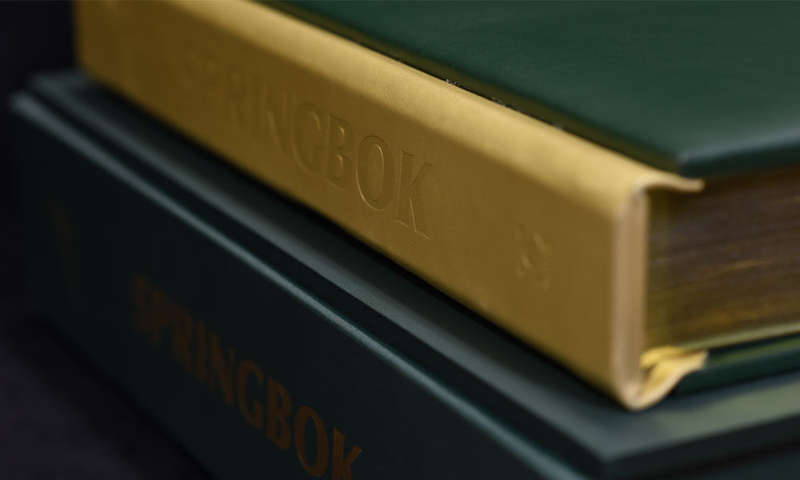 RUGBY:  Rare , The Springbok Opus - Classic Edition (Hardcover) Special offer