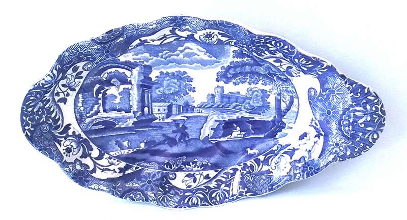 Copeland Spode's   'Italian'    Shell  Shaped   Bowl