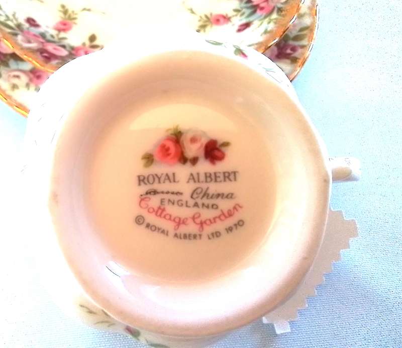 Royal Albert  -  Cottage  Garden  -  Trio